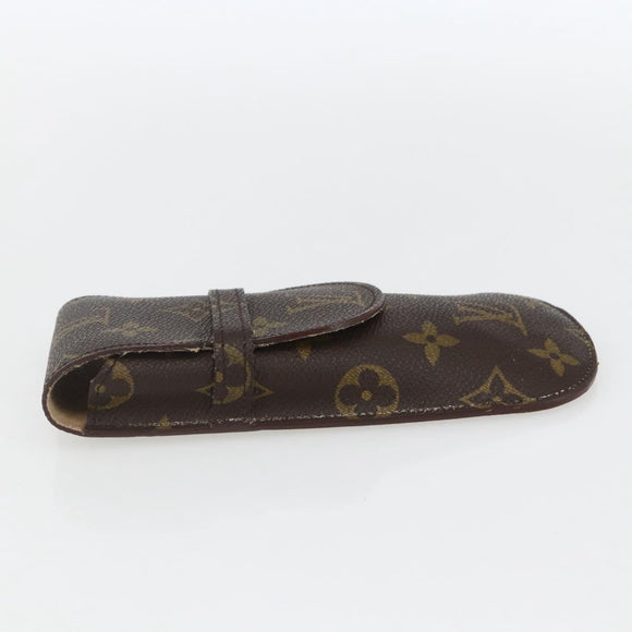 LOUIS VUITTON Monogram Etui Lunette Rabat Glasses Case M62970 LV Auth 158720
