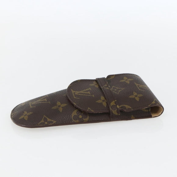 LOUIS VUITTON Monogram Etui Lunette Rabat Glasses Case M62970 LV Auth 158720