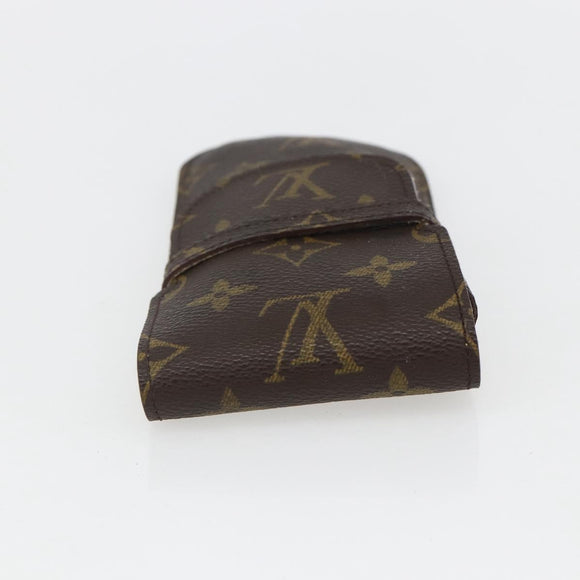 LOUIS VUITTON Monogram Etui Lunette Rabat Glasses Case M62970 LV Auth 158720