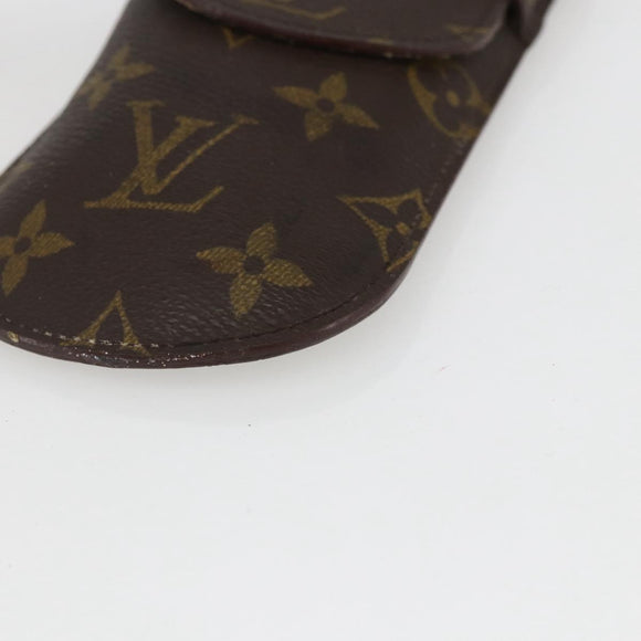 LOUIS VUITTON Monogram Etui Lunette Rabat Glasses Case M62970 LV Auth 158720