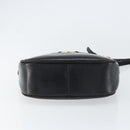 Salvatore Ferragamo Shoulder Bag Leather Black Gold Auth 158721-5