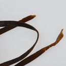 FENDI Zucca Canvas Zucchino Canvas Bag 2 Set Brown Black Orange Auth 158724-14