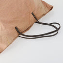 FENDI Zucca Canvas Zucchino Canvas Bag 2 Set Brown Black Orange Auth 158724-5