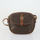 CELINE Gucci Bamboo Macadam Canvas Bag Leather PVC 2 Set Brown Black Auth 158726-10