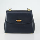 CELINE Gucci Bamboo Macadam Canvas Bag Leather PVC 2 Set Brown Black Auth 158726-2