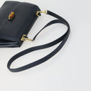 CELINE Gucci Bamboo Macadam Canvas Bag Leather PVC 2 Set Brown Black Auth 158726-5