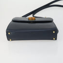 CELINE Gucci Bamboo Macadam Canvas Bag Leather PVC 2 Set Brown Black Auth 158726-7