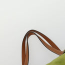 GUCCI GG Crystal Bag Coated Canvas Nylon 2 Set Beige Black Auth 158727-14