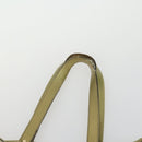 GUCCI GG Crystal Bag Coated Canvas Nylon 2 Set Beige Black Auth 158727-6