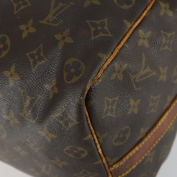 LOUIS VUITTON Monogram Keepall Bandouliere 50 Boston Bag M41416 LV Auth 158742