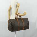 LOUIS VUITTON Monogram Keepall Bandouliere 50 Boston Bag M41416 LV Auth 158742-21