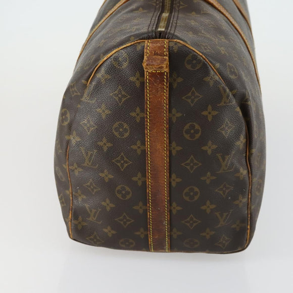 LOUIS VUITTON Monogram Keepall Bandouliere 50 Boston Bag M41416 LV Auth 158742