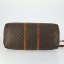 LOUIS VUITTON Monogram Keepall Bandouliere 55 Boston Bag M41414 LV Auth 158745-5