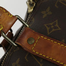 LOUIS VUITTON Monogram Keepall Bandouliere 55 Boston Bag M41414 LV Auth 158745-21
