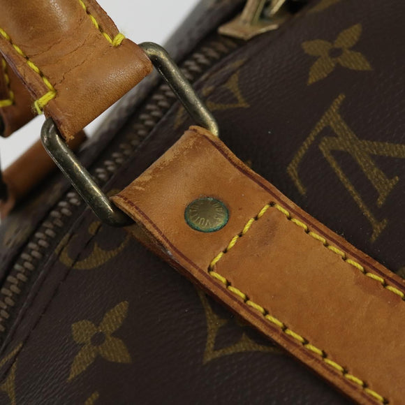 LOUIS VUITTON Monogram Keepall 50 Boston Bag M41426 LV Auth 158747