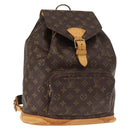 LOUIS VUITTON Monogram Montsouris GM Backpack M51135 LV Auth 158758-1