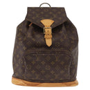 LOUIS VUITTON Monogram Montsouris GM Backpack M51135 LV Auth 158758-13
