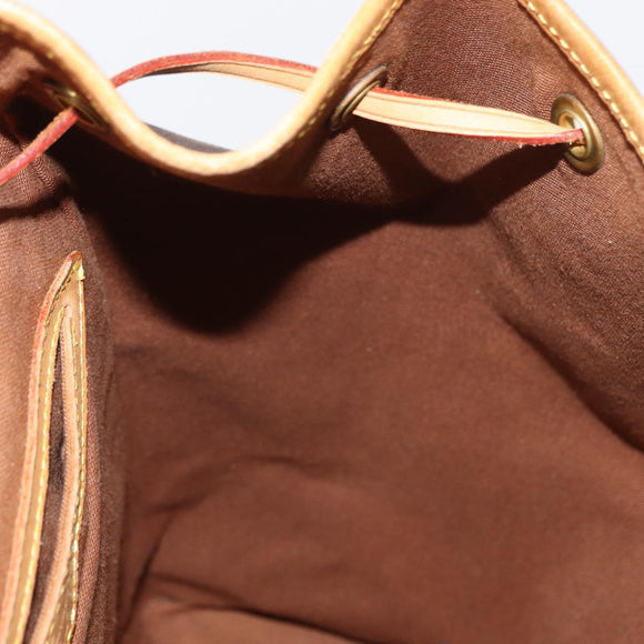 LOUIS VUITTON Monogram Montsouris GM Backpack M51135 LV Auth 158758