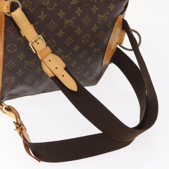 LOUIS VUITTON Monogram Montsouris GM Backpack M51135 LV Auth 158758