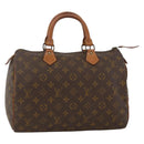 LOUIS VUITTON Monogram Speedy 30 Hand Bag M41526 LV Auth 158762-1
