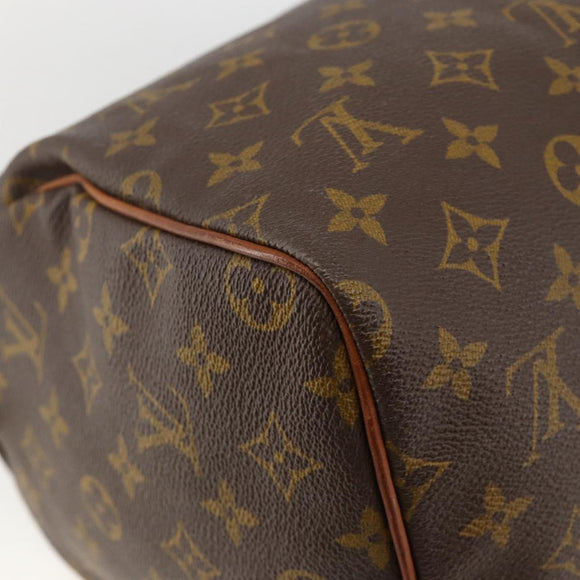 LOUIS VUITTON Monogram Speedy 30 Hand Bag M41526 LV Auth 158762
