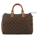 LOUIS VUITTON Monogram Speedy 30 Hand Bag M41526 LV Auth 158762-13