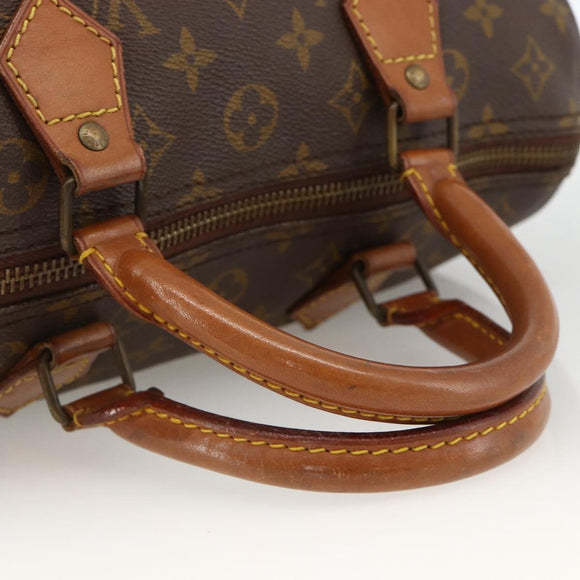 LOUIS VUITTON Monogram Speedy 30 Hand Bag M41526 LV Auth 158762