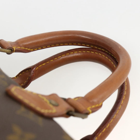 LOUIS VUITTON Monogram Speedy 30 Hand Bag M41526 LV Auth 158762