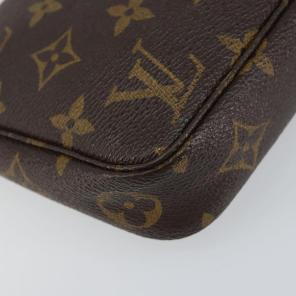 LOUIS VUITTON Monogram Pochette Accessoires Pouch M51980 LV Auth 158774