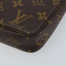 LOUIS VUITTON Monogram Pochette Accessoires Pouch M51980 LV Auth 158774-16