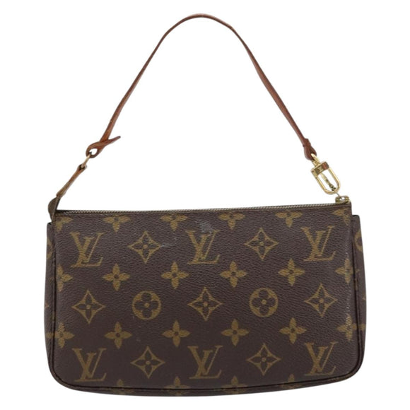 LOUIS VUITTON Monogram Pochette Accessoires Pouch M51980 LV Auth 158774