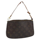 LOUIS VUITTON Monogram Pochette Accessoires Pouch M51980 LV Auth 158775-1