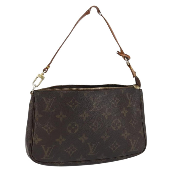 LOUIS VUITTON Monogram Pochette Accessoires Pouch M51980 LV Auth 158775