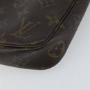 LOUIS VUITTON Monogram Pochette Accessoires Pouch M51980 LV Auth 158775-17