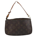 LOUIS VUITTON Monogram Pochette Accessoires Pouch M51980 LV Auth 158775-2