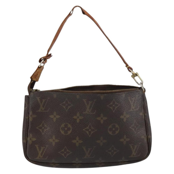 LOUIS VUITTON Monogram Pochette Accessoires Pouch M51980 LV Auth 158775