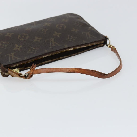LOUIS VUITTON Monogram Pochette Accessoires Pouch M51980 LV Auth 158775