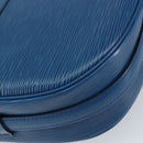 LOUIS VUITTON Epi Jeune Fille MM Shoulder Bag Toledo Blue M52155 LV Auth 158787-17