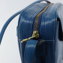 LOUIS VUITTON Epi Jeune Fille MM Shoulder Bag Toledo Blue M52155 LV Auth 158787-9