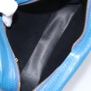 LOUIS VUITTON Epi Jeune Fille MM Shoulder Bag Toledo Blue M52155 LV Auth 158787-10