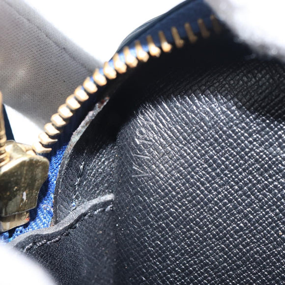 LOUIS VUITTON Epi Jeune Fille MM Shoulder Bag Toledo Blue M52155 LV Auth 158787