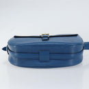 LOUIS VUITTON Epi Jeune Fille MM Shoulder Bag Toledo Blue M52155 LV Auth 158787-5
