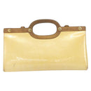 LOUIS VUITTON Monogram Vernis Roxbury Drive Hand Bag Perle M91374 LV Auth 158790-13