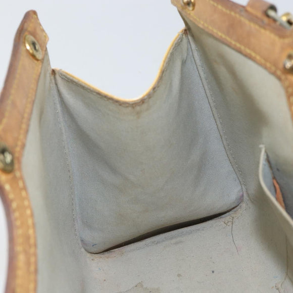 LOUIS VUITTON Monogram Vernis Roxbury Drive Hand Bag Perle M91374 LV Auth 158790