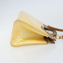 LOUIS VUITTON Monogram Vernis Roxbury Drive Hand Bag Perle M91374 LV Auth 158790-3