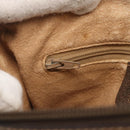 GUCCI GG Supreme Web Sherry Line Bag PVC Beige Gold 89 02 032 Auth 158797-19