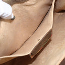 GUCCI GG Supreme Web Sherry Line Clutch Bag PVC Beige 89 01 033 Auth 158798-17