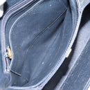 GUCCI GG Supreme Shoulder Bag PVC Navy Gold 001 085 1368 Auth 158804-19