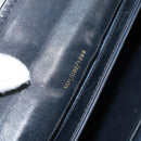 GUCCI GG Supreme Shoulder Bag PVC Navy Gold 001 085 1368 Auth 158804-23