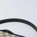 GUCCI GG Supreme Shoulder Bag PVC Navy Gold 001 085 1368 Auth 158804-8